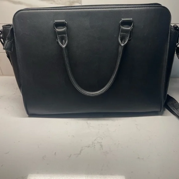 Black purse/lap top bag - Picture 2 of 10
